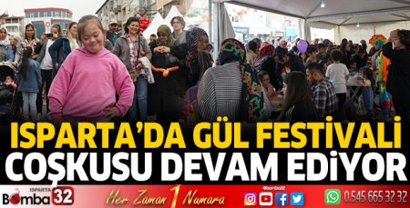 Gül festivali coşkusu devam ediyor