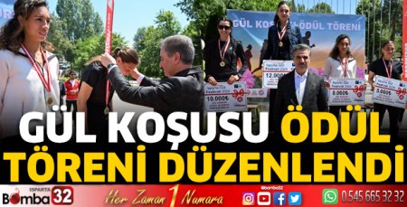 Gül Koşusu Ödül Töreni düzenlendi