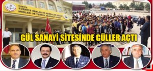 GÜL SANAYİ SİTESİNDE GÜLLER AÇTI 