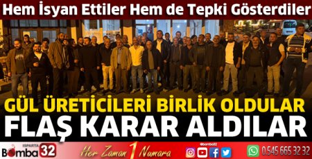 Gül üreticilerinden birlik ve beraberlik kararı
