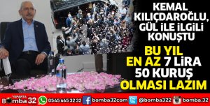 Gül ve üretici desteklenmeli
