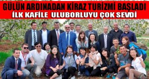 GÜL’ÜN ARDINDAN KİRAZ İÇİN DE İLK KAFİLE GELDİ