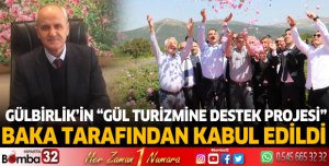 GÜLBİRLİK’in “Gül Turizmine Destek Projesi” BAKA tarafından kabul edildi 