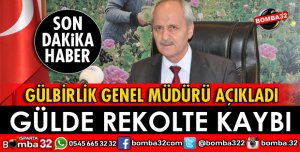 GÜLDE REKOLTE KAYBI YAŞANDI