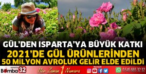 Gülden Isparta’ya büyük katkı