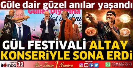 Güle dair güzel anılar yaşandı