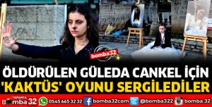 GÜLEDA İÇİN KAKTÜS OYUNU SERGİLEDİLER
