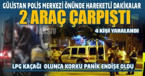 Gülistan Polis Merkezi Önünde Sıcak Dakikalar...