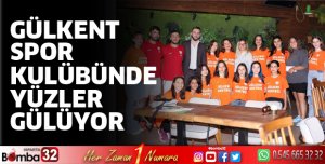 Gülkent Spor Kulübünde Yüzler Gülüyor