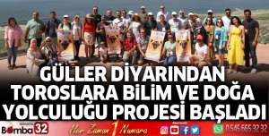 Güller Diyarından Toroslara Bilim ve Doğa Yolculuğu Projesi Başladı