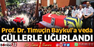 Güllerle uğurlandı