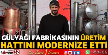 Gülyağı fabrikasının üretim hattını modernize etti