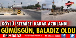 GÜMÜŞGÜN İSMİ DEĞİŞTİ BALADIZ OLDU