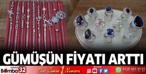 Gümüşün Fiyatı Arttı 