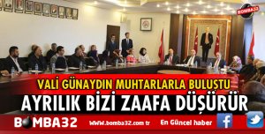 GÜNAYDIN AYRILIK BİZİ ZAAFA DÜŞÜRÜR