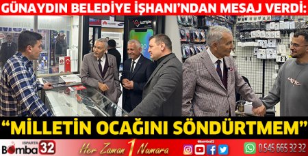 Günaydın Belediye İşhanı’ndan mesaj verdi