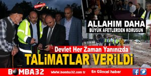 GÜNAYDIN  GEREKLİ TALİMATLAR VERİLDİ  