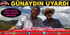 GÜNAYDIN HALIYI KAYBETTİK GÜLÜ BIRAKMAYALIM
