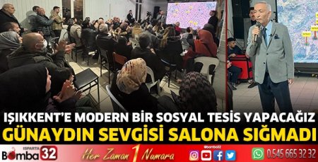 Günaydın sevgisi salona sığmadı 