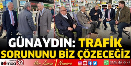 Günaydın: Trafik sorununu biz çözeceğiz