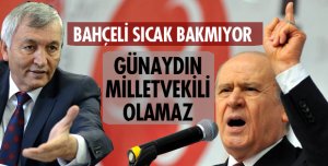 GÜNAYDIN VEKİL ADAYI OLMAZ