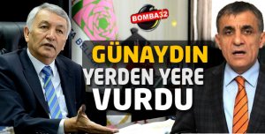 GÜNAYDIN YERDEN YERE VURDU