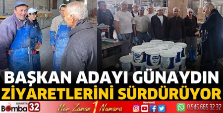 Günaydın’dan ziyaretler