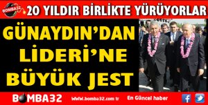 GÜNAYDINDAN BAHÇELİYE BÜYÜK JEST