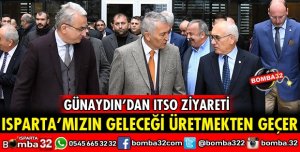 GÜNAYDIN'DAN ITSO ZİYARETİ