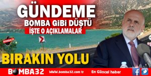 GÜNDEME BOMBA GİBİ DÜŞTÜ 