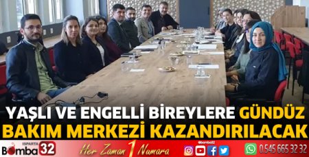 Gündüz bakım merkezi kazandırılacak