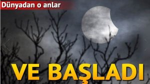 Güneş tutulması canlı izle | 20 Mart Cuma