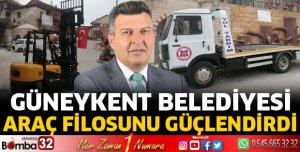 Güneykent Belediyesi araç filosunu güçlendirdi