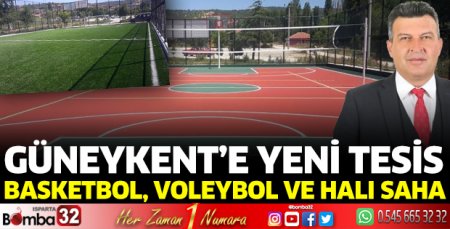 Güneykent'e spor tesisi 