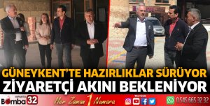 Güneykent'te hazırlıklar sürüyor