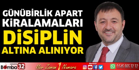 Günübirlik apart kiralamaları disiplin altına alınıyor