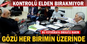 GÜVENLİK BAŞKANIN MASASINDA