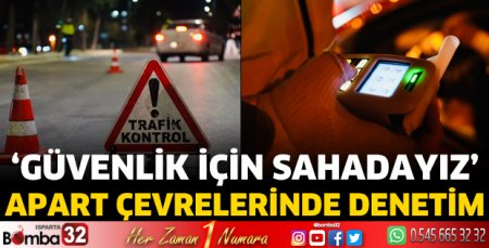 Güvenlik için sahadayız!