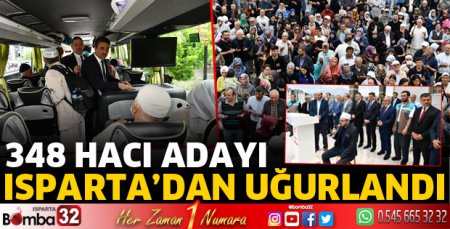 Hacı adaylarımız yolcu edildi