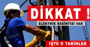 Haftasonu Elektrikler Yok