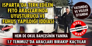 HAİNLER DARBEDEN 2 GÜN SONRA ARAÇLARI AÇIK BIRAKIP KAÇTILAR