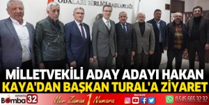 Hakan Kaya ziyaretlerini sürdürüyor