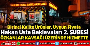 HAKAN USTA BAKLAVALARI HİZMET AĞINI BÜYÜTÜYOR