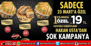 HAKAN USTA BAKLAVALARINDAN SÜPER KAMPANYA