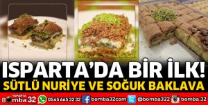 HAKAN USTA'DAN SÜTLÜ NURİYE VE SOĞUK BAKLAVA