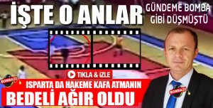 Hakeme saldırmanın bedeli ağır oldu
