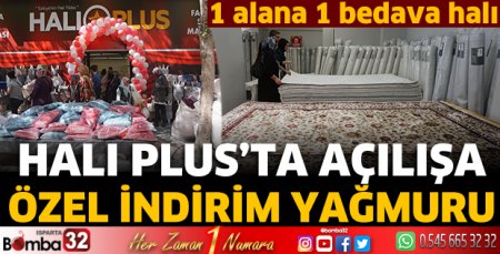 Halı Plus’ta açılışa özel indirim yağmuru 