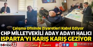 Halıcı, Isparta'yı karış karış geziyor