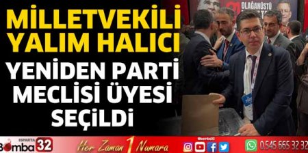 Halıcı yeniden PM üyesi seçildi 