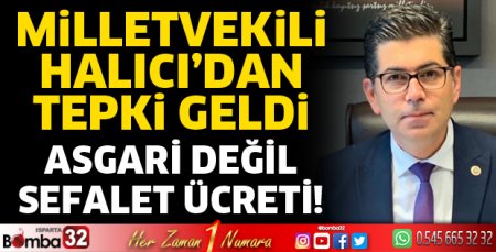 Halıcı'dan asgari ücret açıklaması 